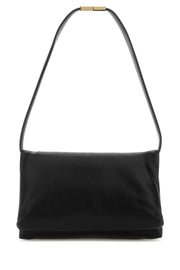 Marni Women Black Leather Prisma Shoulder Bag