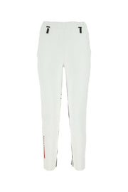 Prada Women White Neoprene Pant