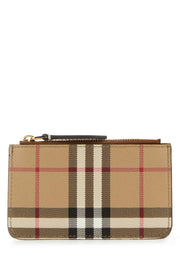 Burberry Women Printed Canvas Coin Purse
