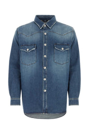 Burberry Men Denim Shirt