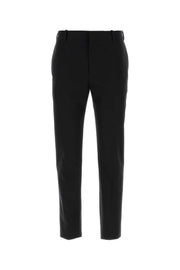 Alexander Mcqueen Men Black Cotton Pant
