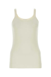 Bottega Veneta Women Ivory Wool Tank Top