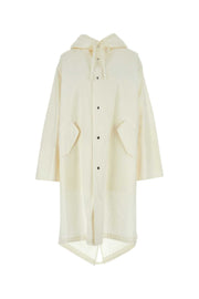 Jil Sander Women Ivory Cotton Parka