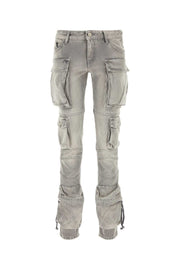 The Attico Women Grey Denim Jeans
