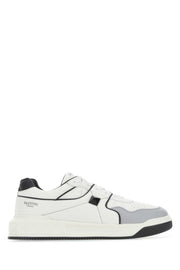 Valentino Garavani Men Multicolor Nappa Leather One Stud Sneakers