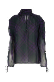 Burberry Women Printed Crepe Blouse