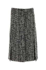 Lanvin Women Two-Tone Boucle Skirt