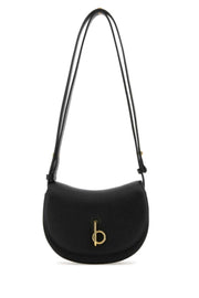 Burberry Women Black Leather Mini Rocking Horse Shoulder Bag