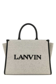 Lanvin Women Two-Tone Canvas Small In & Out Shopping Bag