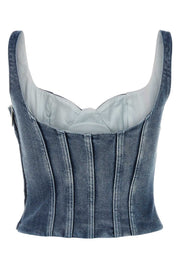 Off White Women Stretch Denim Bodice