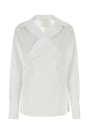 Givenchy Women White Poplin Shirt