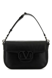 Valentino Garavani Men Black Leather Locã² Handbag