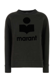Isabel Marant Etoile Women Slate Cotton Blend Millyny Sweatshirt