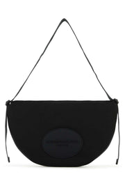 Alexander Wang Women Black Canvas Large Bo Shoulder Bag
