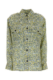 Bottega Veneta Women Printed Silk Shirt