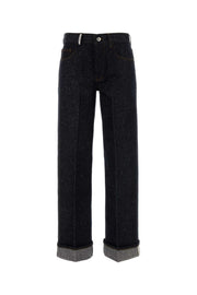Burberry Women Dark Blue Denim Jeans