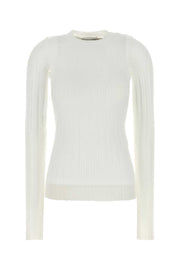 Sportmax Women White Organza Acino1234 Top