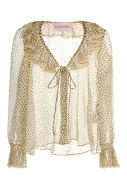 Valentino Garavani Women Printed Georgette Shirt