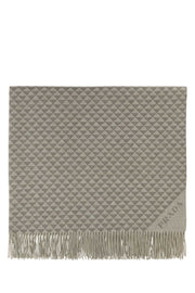 Prada Unisex Embroidered Wool Blend Symbole Double Blanket