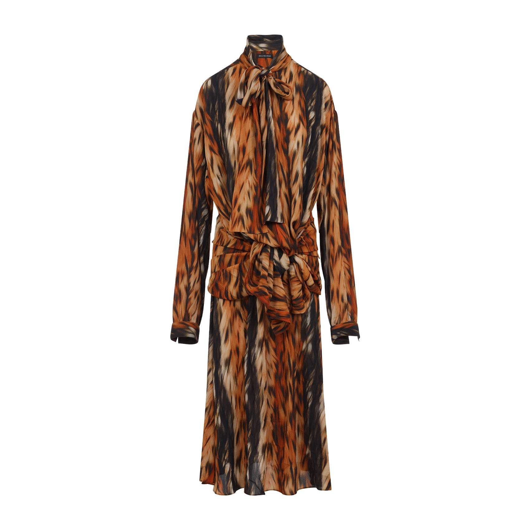 Balenciaga Knotted Dress Women