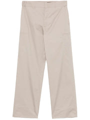 Fendi Men Straight-Cut Cargo Cotton Trousers