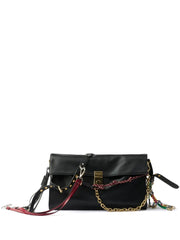Prada Women Prada Soft Sound Large Leather Shoulder Bag With Charms