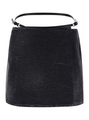 Givenchy Women Voyou Denim Skirt