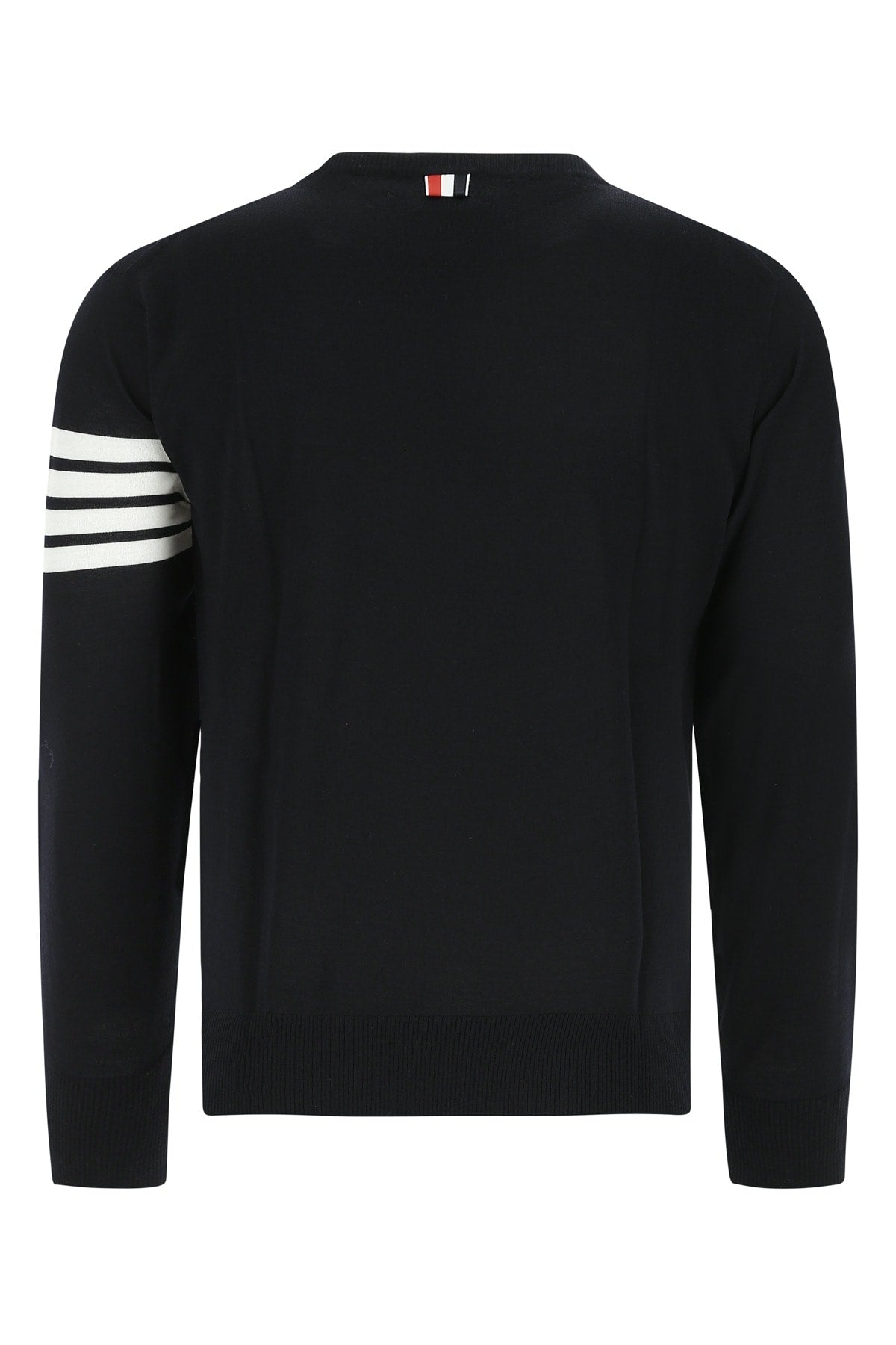 Thom Browne Men Midnight Blue Wool Sweater