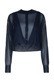 Alaia Women Folded Cardigan