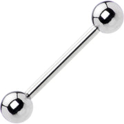12G Straight Stainless Steel Barbell 3/4 6mm