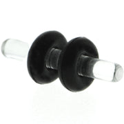 14G Clear Acrylic Plug