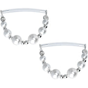Faux Pearl Invisible Bioplast Nipple Shield Set