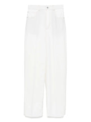Bottega Veneta Women Pantaloni A Gamba Ampia In Denim