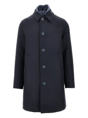 Herno Men Single-Breasted Padded Coat