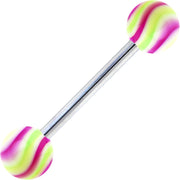 Purple Paradise HYPNOTIC Barbell Tongue Ring