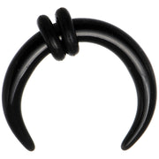 8G Black Acrylic UV Buffalo Taper