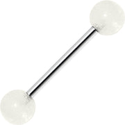 Glacier GLOW-n-DARK Barbell Tongue Ring