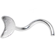 Sterling Silver Half Moon Nose Ring