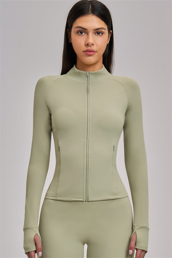 The Swoon Jacket Sports Bra Leggings 3-Piece Set