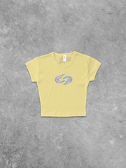 Underground Original Design: Two Little Shrimp, Summer Micro-Ribbed Baby Tee