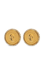 Alexander Mcqueen Women Sovereign Skull Earrings