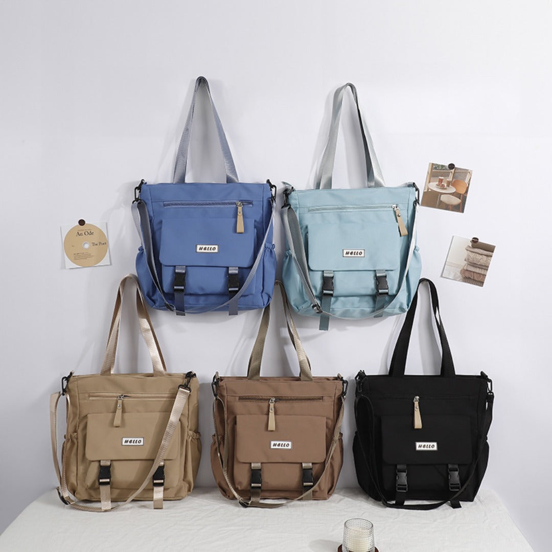 Casual fashion tote bag, stylish large capacity hobo bag, portable crossbody shoulder bag