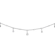 Clear Majestic Gem Teardrop Belly Chain