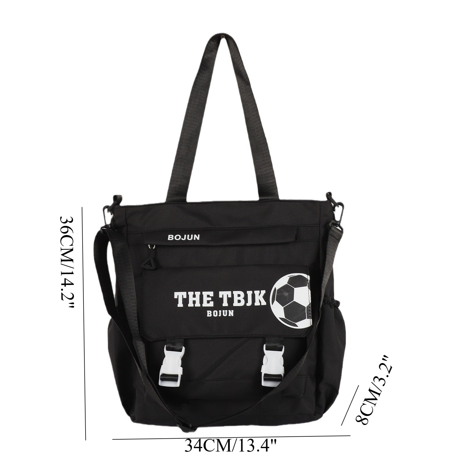 Large capacity tote bag, student cute high school tote bag, tote shoulder bag