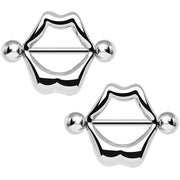 14G 5/8 Hot Lips Nipple Shield Set
