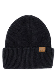 C.C Double Cuff Beanie Hat