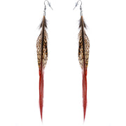Natural Beauty Feather Earrings