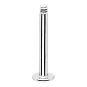 14G 7/16 Surgical Steel Labret Monroe Replacement Post