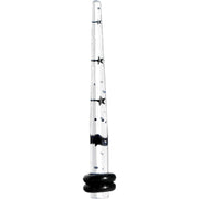 8G Clear Acrylic Glitter Black Star Confetti Taper