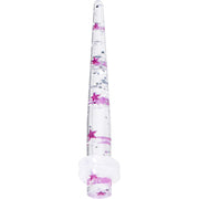 6G Clear Acrylic Glitter Purple Star Confetti Taper